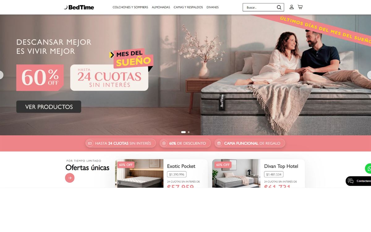 Tienda online de BedTime